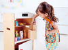 Speelmeubel - koelkast - Hape White Fridge-freezer - 35 x 30 x 74 cm - per stuk