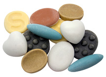 Voelstenen - Yellow Door Sensory Worry Stones - emotie - concentratie - steenmix - sensorisch - set van 12
