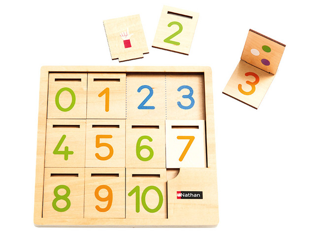 Telspel - Nathan - Atelier - Duo 1 2 3 - per spel