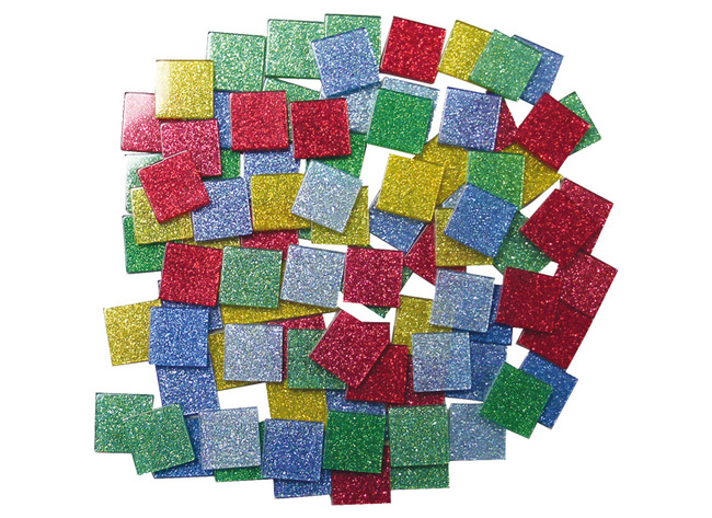 Decoratie - Mozaïekstukken - Hars - Glitterkleur - Assortiment Van 650