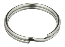Sleutelhangers - gebroken ringen - 2 cm - set van 10