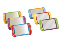 Spiegel - Learning Resources All About Me 2in1 Mirrors - dubbelzijdig - set van 6 assorti