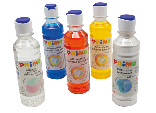 Kit de Slime - pailletés - set de 5 flacons