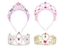 Kronen - prinses - Melissa & Doug - tiara's - set van 4 assorti