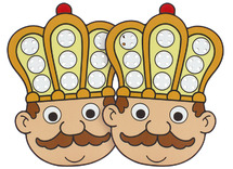Motoriekborden - Handige Handen - expert - koning - rijgen - fijne motoriek - set van 2