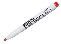 Stiften - whiteboard stiften - Giotto Robercolor - 4 mm - rood - per stuk