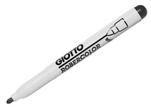 Stiften - whiteboard stiften - Giotto Robercolor - 4 mm - zwart - per stuk