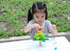 Spel - balanceerspel - PlanToys - balanceerboom - hout - per spel
