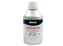 Inkt - Darwi Cristaline - 250 ml - zilver - per stuk