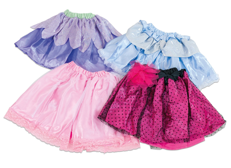 Vormen Overeenkomstig Ter ere van Kleding - Melissa & Doug - rok - tutu - ballerina - set van 4 assorti -  Baert