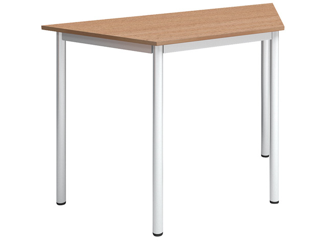 TAFEL - UNIVERSAL - TRAPEZIUM - 120 X 60 CM