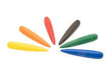 Waskrijt - Faber Castell Fingers  - set van 6 assorti