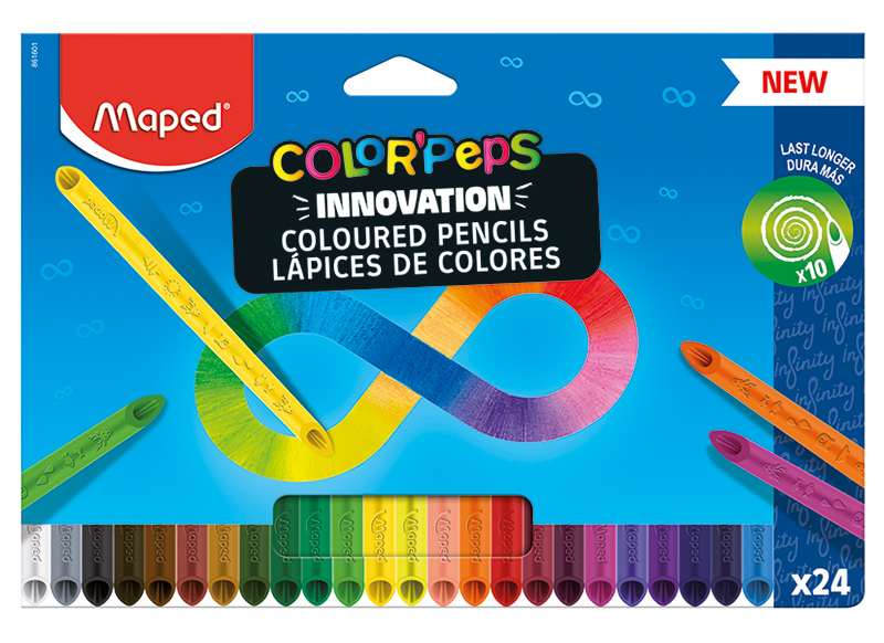 Crayons de couleur - Maped Color'peps Infinity - inovant