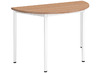 TAFEL - UNIVERSAL - HALFROND - 120 X 60 CM