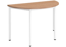 TAFEL - UNIVERSAL - HALFROND - 120 X 60 CM