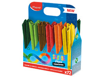 Kleurpotloden - Maped Color'peps Infinity - innovatief - driehoekig - set van 72 assorti