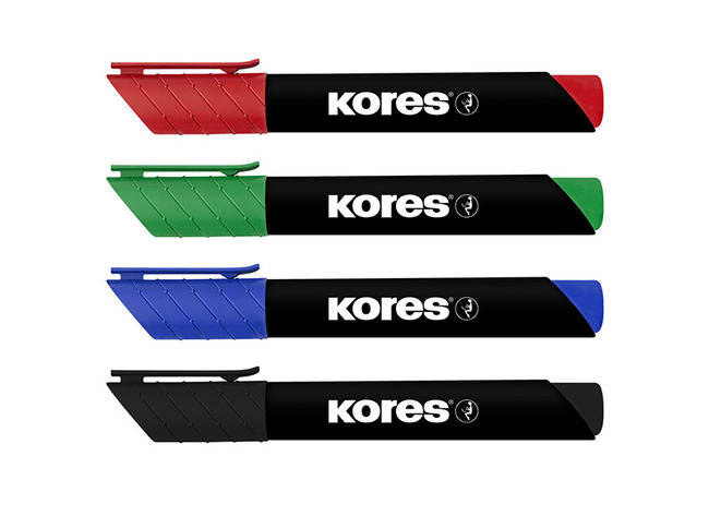 Stiften - alcoholstiften - Kores - eco - set van 4 assorti