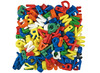 Rijgen - hoofdletters - alfabet - set van 288 assorti