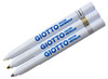 Stiften - kleurstiften - Giotto Decor Metallic - goud, zilver, wit -  set van 3 assorti