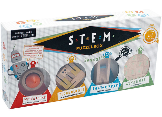 STEM-puzzel / STEAM-puzzel - Puzzelbox - per spel