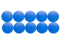 Magneten - 15 mm - blauw - set van 10
