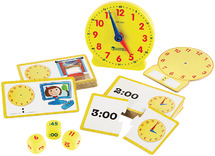 Klok lezen - Learning Resources - Time Activity Set - per spel