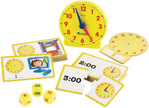 Klok lezen - Learning Resources Time Activity Set - per spel