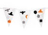 Vlaggen - verjaardag - karton - blanco - set van 2