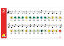 Muziek - melodieën voor CA1595 en AX1593 - set van 24 assorti