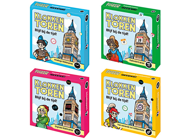 Klok lezen - Klokkentoren - zelfcorrigerend - per set