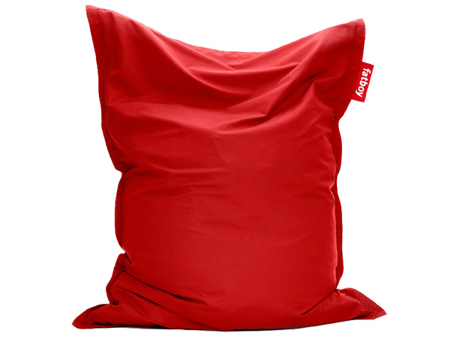 Zitzak - Fatboy Original Nylon - voor binnen - 180 cm x 140 cm - rood - per stuk