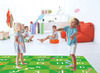 Matten - speelmat - ladderspel - 200 x 200 cm - vinyl - per stuk