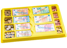 Geld - euro - rekengeld - sorteerdoos - per set