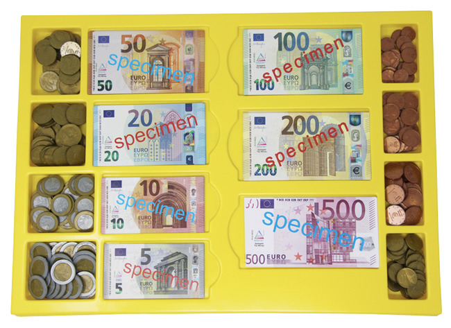 Geld - Euro - Rekengeld - Sorteerdoos - Per Set