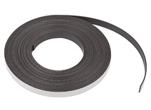 Magneten - magneetband - 12,5 mm x 10 m - zelfklevend - per rol