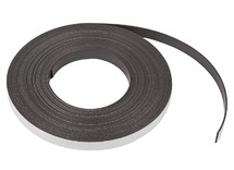 Magneten - magneetband - Bouhon - 12,5 mm x 10 m - zelfklevend - per rol