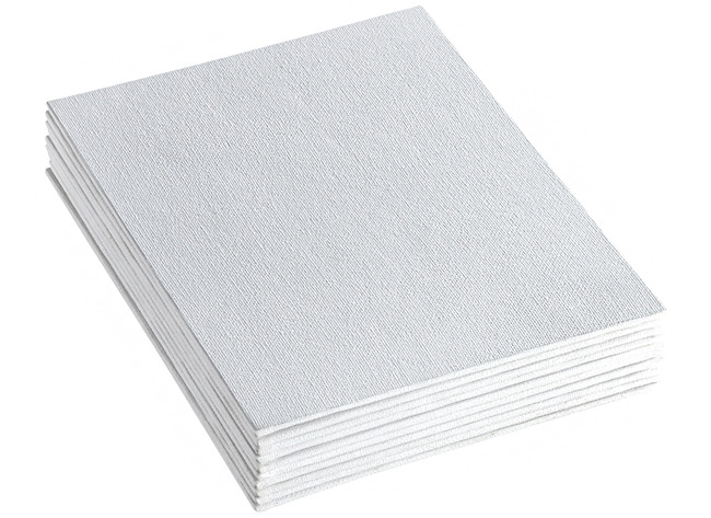 Canvas - schilderpaneel - 15 x 20 cm - set van 10