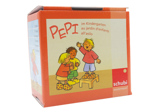Vertelplaten - Pepi gaat naar de kleuterschool - sequenties - set van 72 assorti