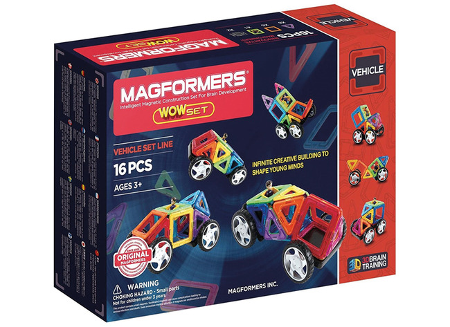 MAGFORMERS - WOW - 16 PIÈCES