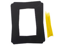 Fotokaders - kraspapier - kraskader - set van 8