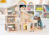Poppenhuis - 82,5 x 28 x 74 cm - hout - per stuk