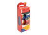 Waskrijt - Faber-Castell - druppelvorm - set van 4 assorti