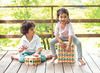 Muziek - PlanToys - houten ritmebox - zittend - per stuk