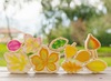 Speelgoed - figuren - Freckled Frog Stacking Leaves - bladvormen - hout - set van 10