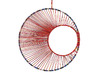 Ringen - metaal - 10 cm x 2 mm - set van 10