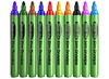 Stiften - whiteboard - gekleurd - set van 10 assorti