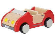 Poppenhuis - Hape - familie auto - poppenmeubels - hout - per stuk