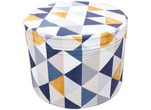 Zitkussen - Poef - klein - driehoekjes - per stuk