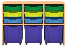 KAST - DIEPE ROLKISTEN - 3 KOLOM