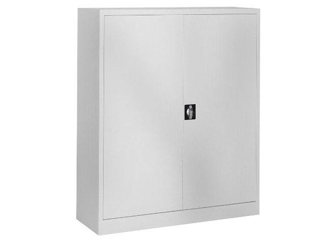 Kast - Metaal - Draaideurkast - Hoogte 120 Cm - aluminium - per stuk